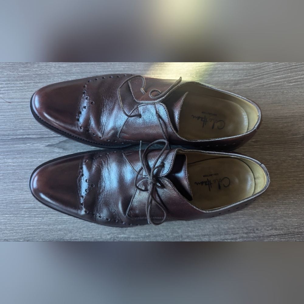 🔥Price Drop🔥Cole Haan Collection Dark Brown Leather Oxfords - Picture 11 of 14